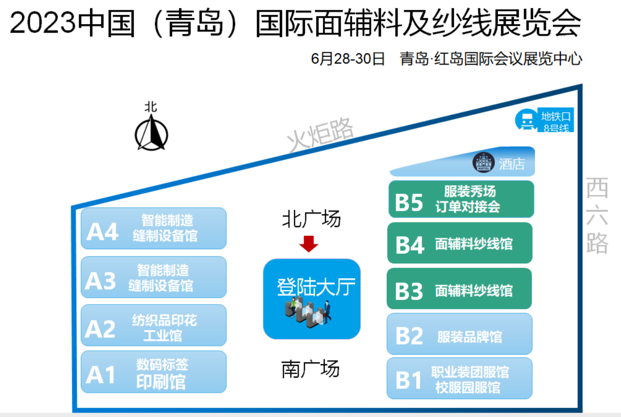 青島面輔料及紗線展覽會